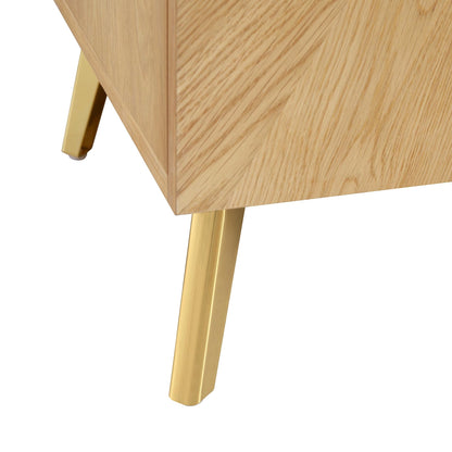 Buffet Bohdi en chêne de 160 cm de large