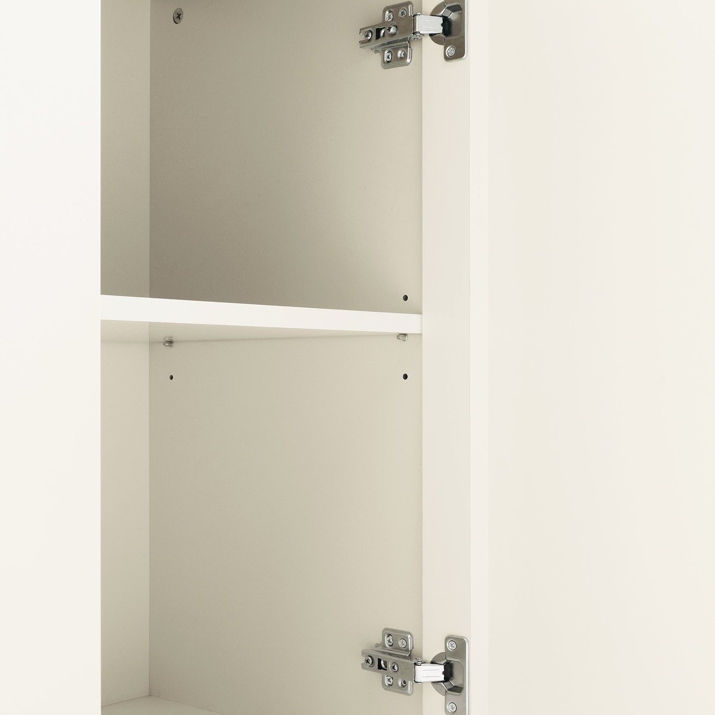 Buffet Agnes à bords incurvés, largeur 150 cm, blanc