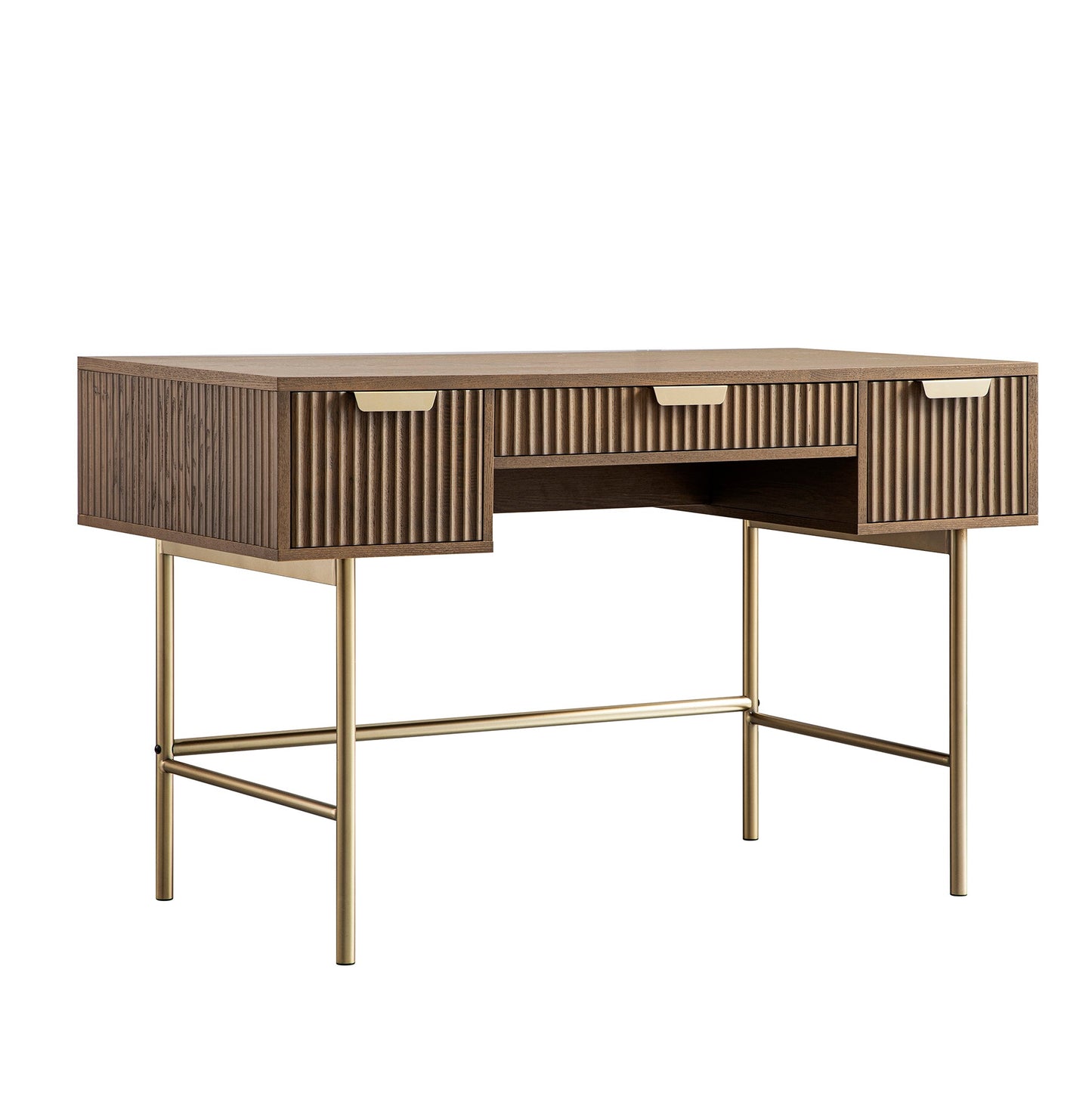 Coiffeuse Richmond Ridged, frêne foncé