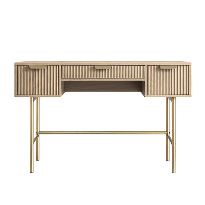 Coiffeuse Richmond Ridged, frêne clair