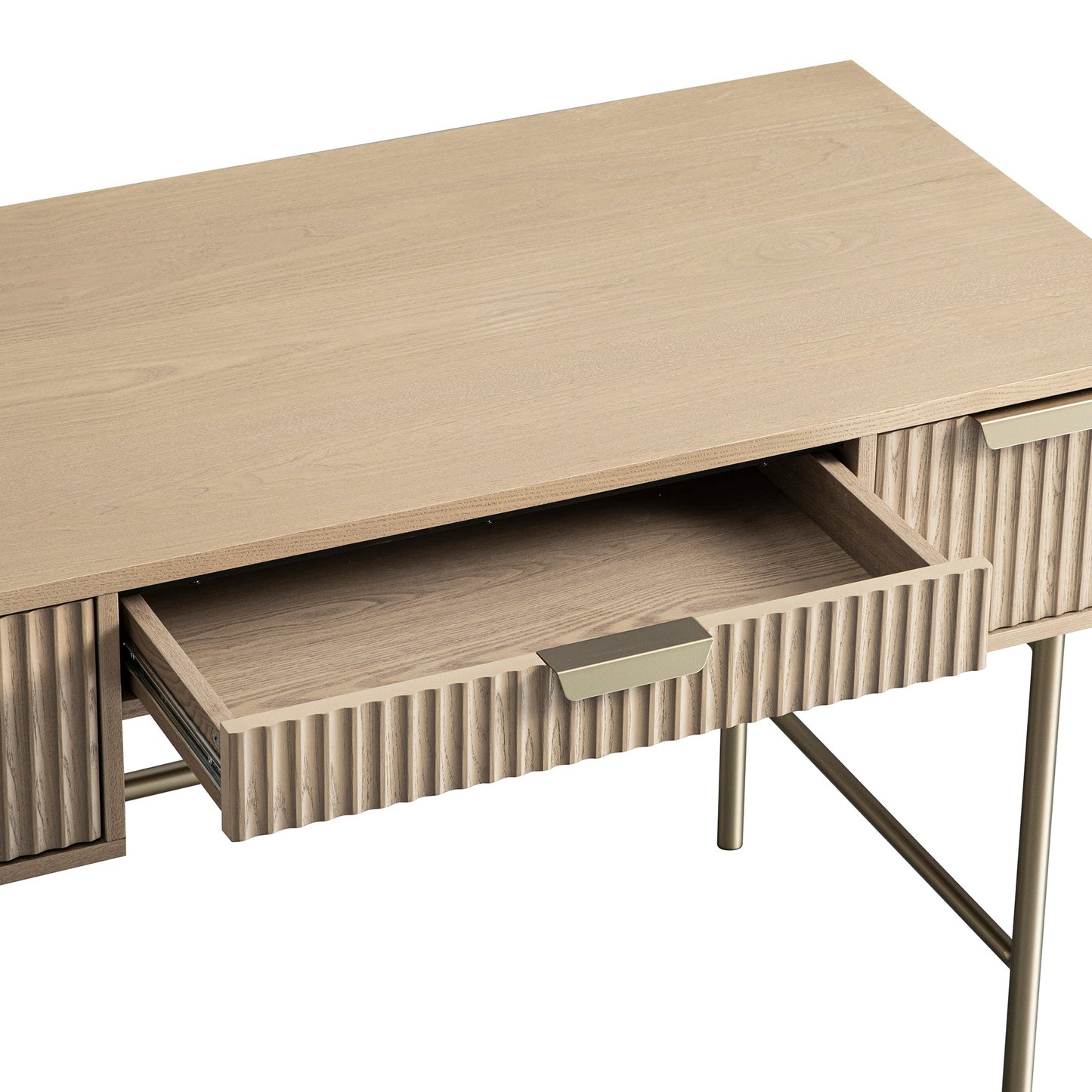 Coiffeuse Richmond Ridged, frêne clair