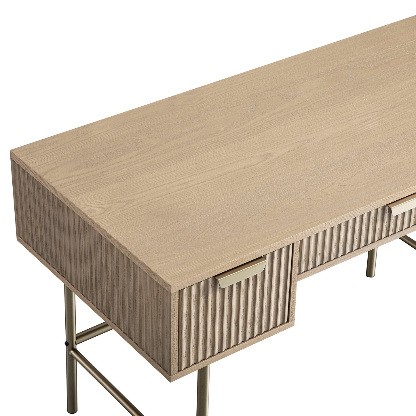 Coiffeuse Richmond Ridged, frêne clair