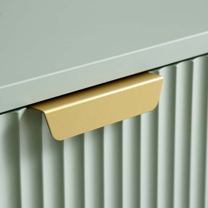 Coiffeuse Richmond Ridged, vert sauge mat