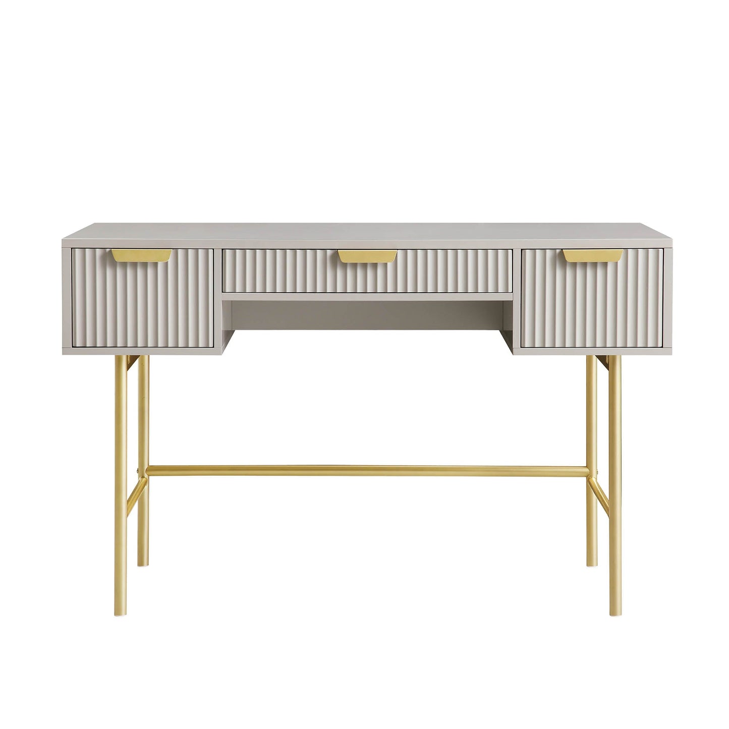 Coiffeuse Richmond Ridged, taupe mat