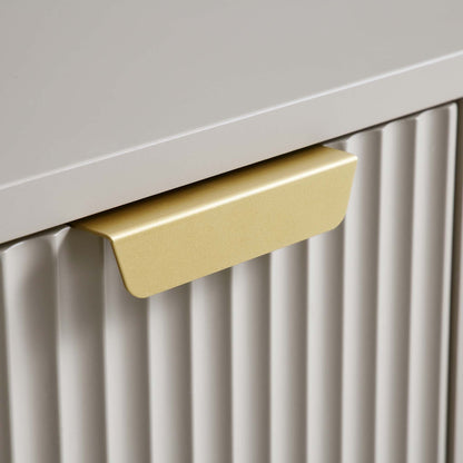 Coiffeuse Richmond Ridged, taupe mat