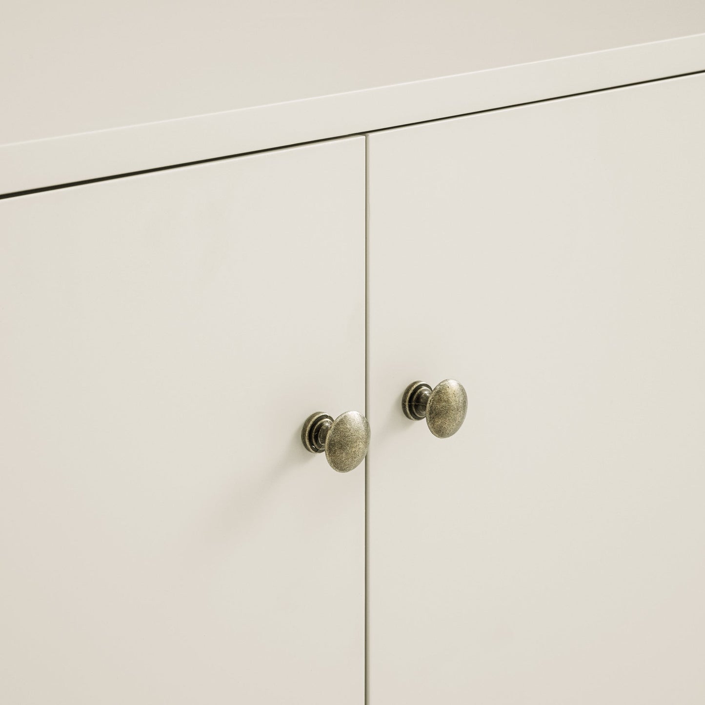 Buffet Henley à bords festonnés, 150 cm de large, sable clair