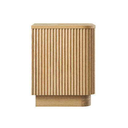 Table de chevet Maru à 1 tiroir, chêne
