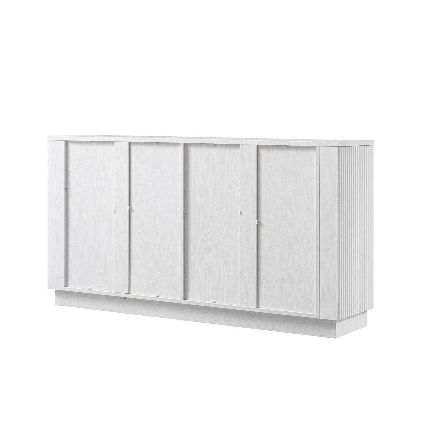 Commode Maru à 6 tiroirs, blanc délavé