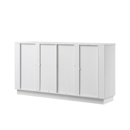 Commode Maru à 6 tiroirs, blanc délavé