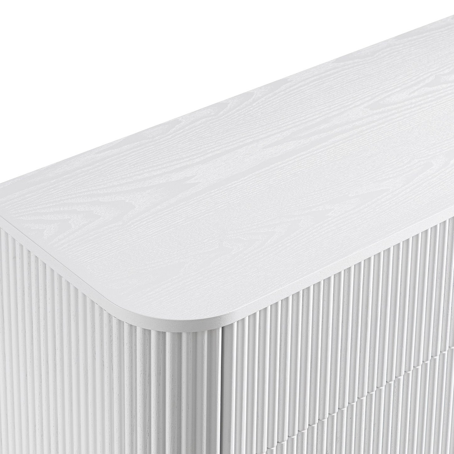 Commode Maru à 6 tiroirs, blanc délavé