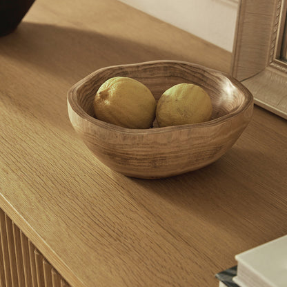 Grand buffet 4 portes Maru, chêne