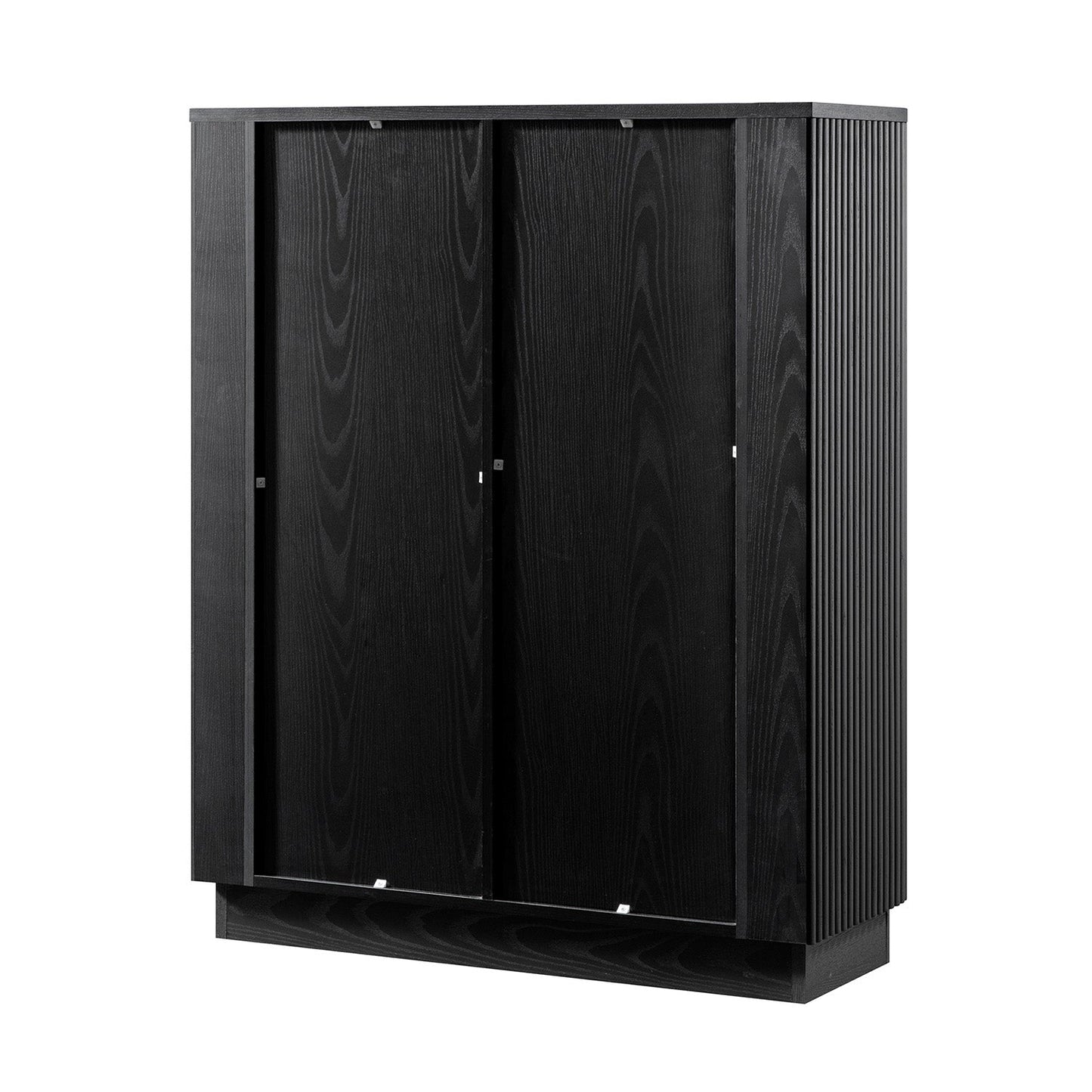 Armoire haute Maru, noire