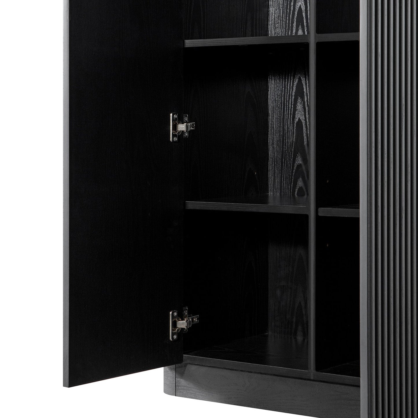Armoire haute Maru, noire