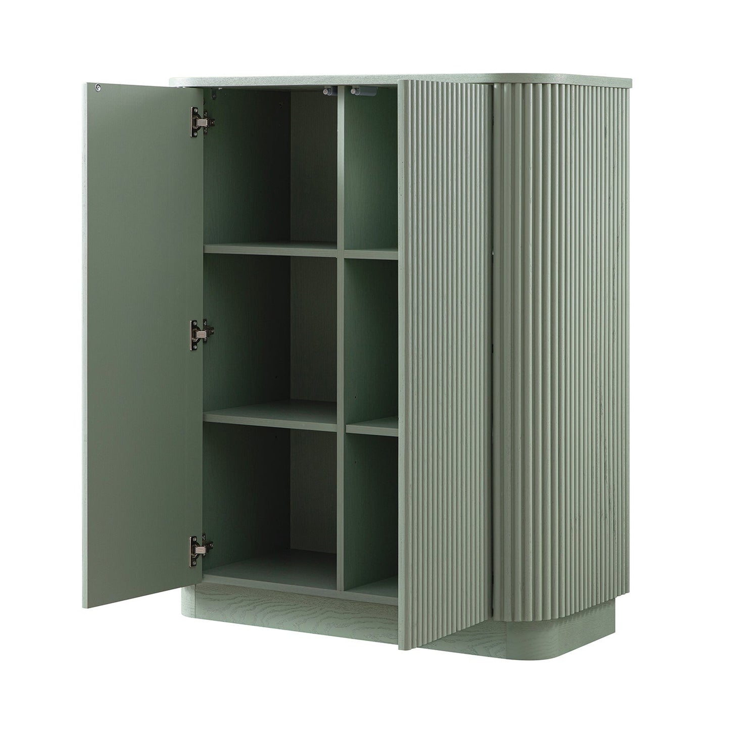 Armoire haute Maru, vert sauge