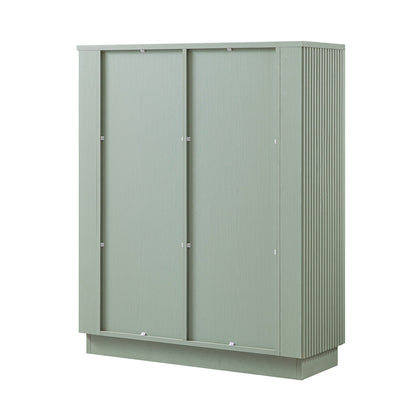 Armoire haute Maru, vert sauge