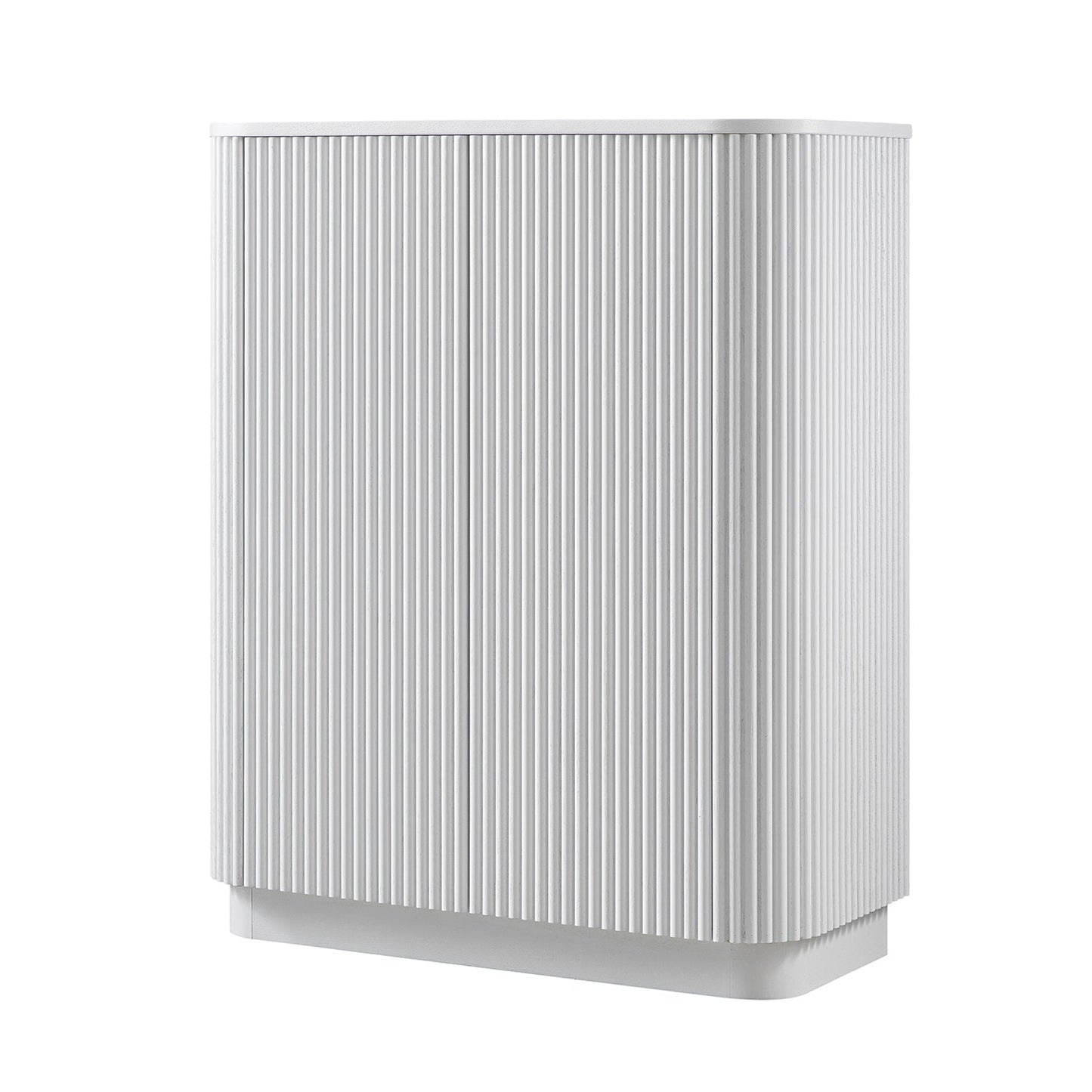 Armoire haute Maru, blanc délavé