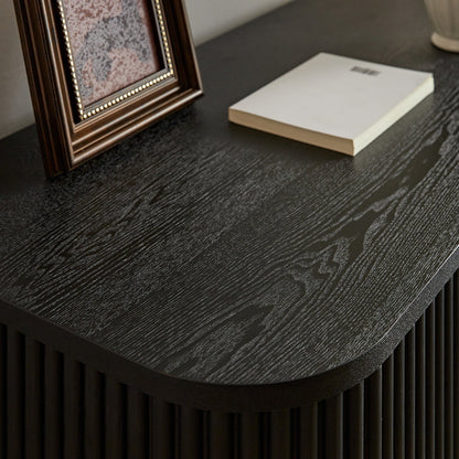 Commode 3 tiroirs Maru, noire