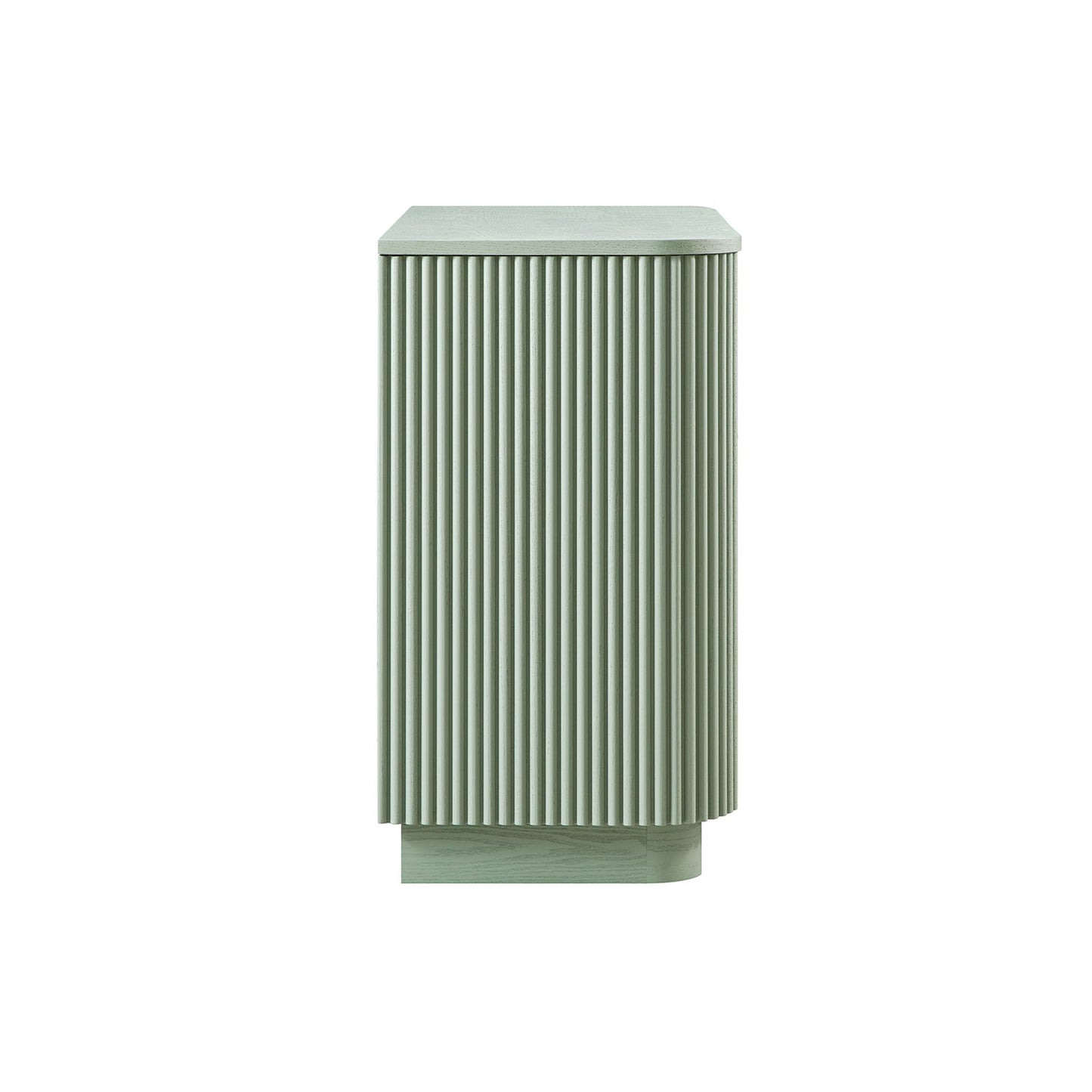 Commode 3 tiroirs Maru, vert sauge