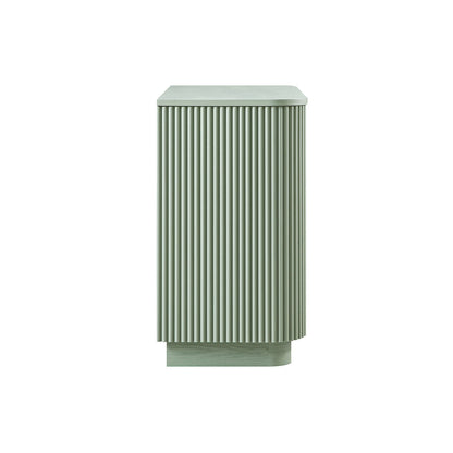 Commode 3 tiroirs Maru, vert sauge