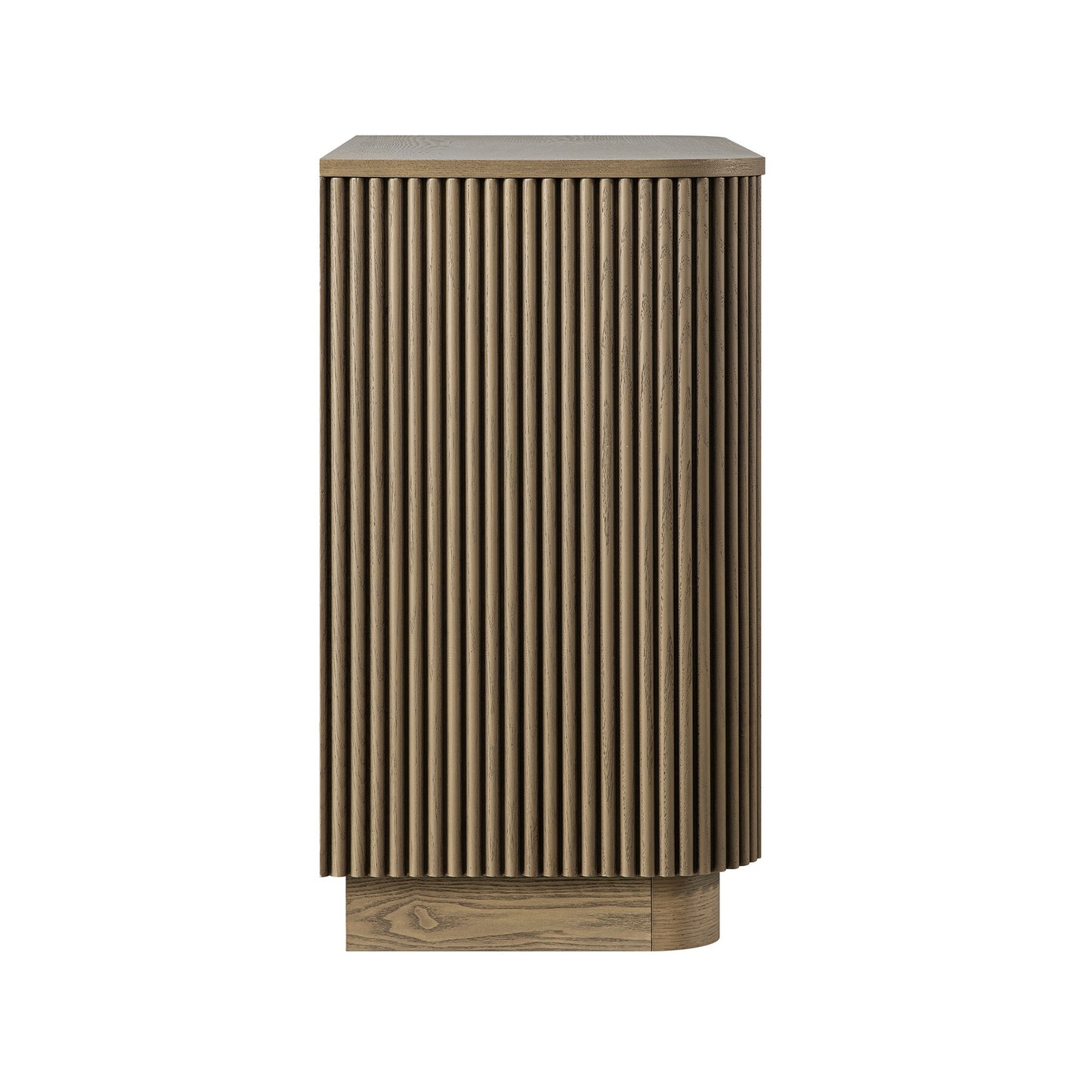 Commode 3 tiroirs Maru, chêne argenté