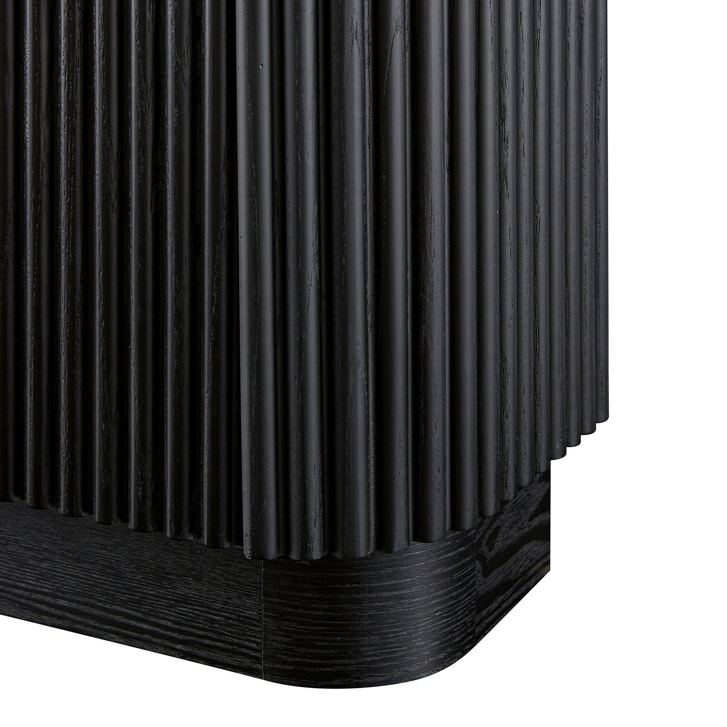 Meuble de rangement à chaussures Maru 3 portes, noir