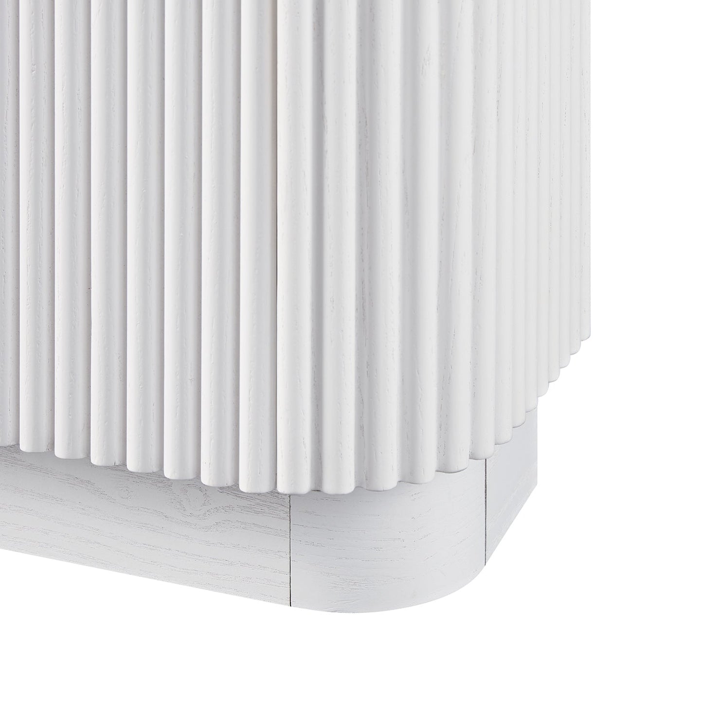 Meuble de rangement à chaussures Maru 3 portes, blanc délavé