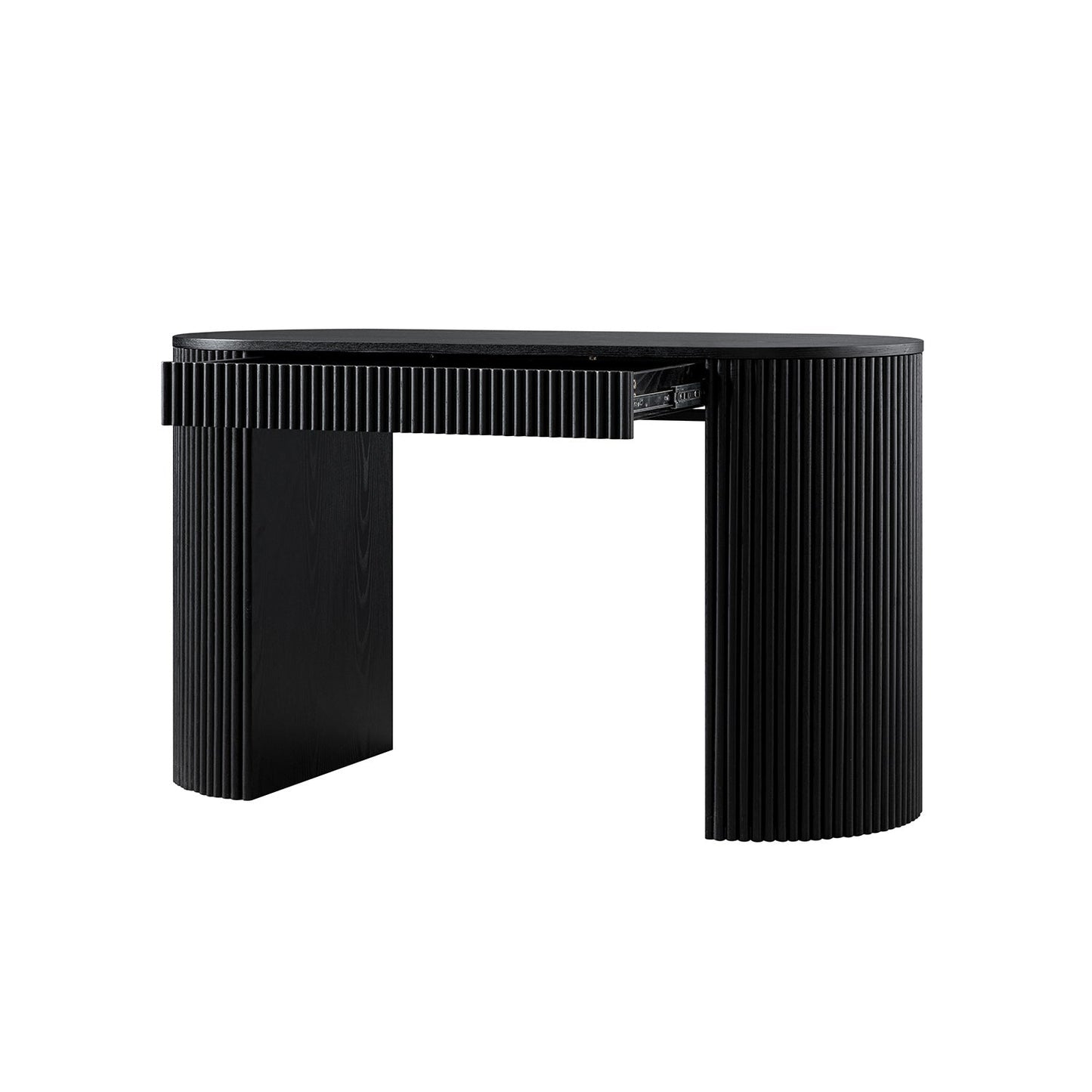 Bureau Maru à 1 tiroir, noir