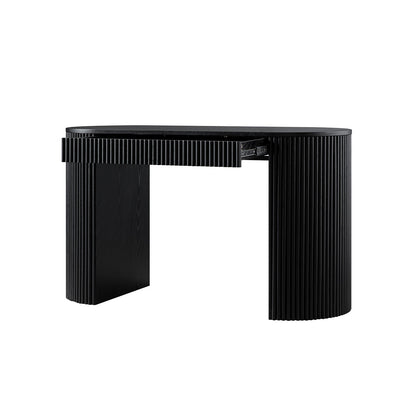 Bureau Maru à 1 tiroir, noir