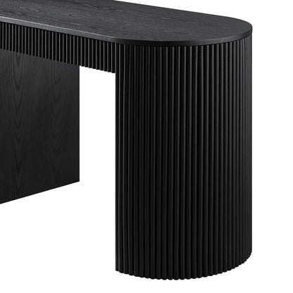 Bureau Maru à 1 tiroir, noir