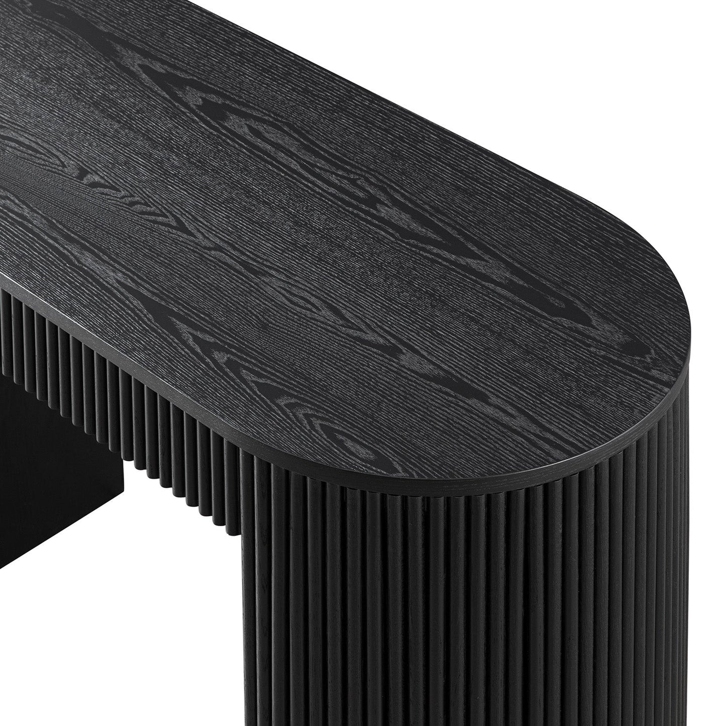 Bureau Maru à 1 tiroir, noir