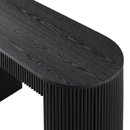 Bureau Maru à 1 tiroir, noir