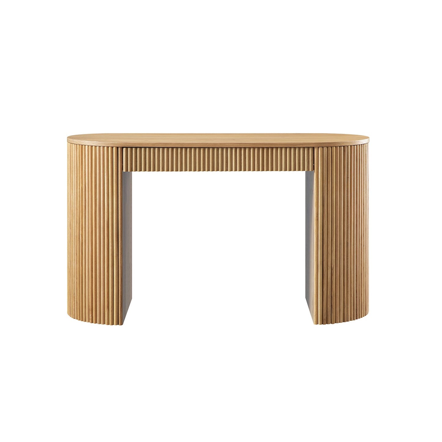 Bureau Maru à 1 tiroir, chêne