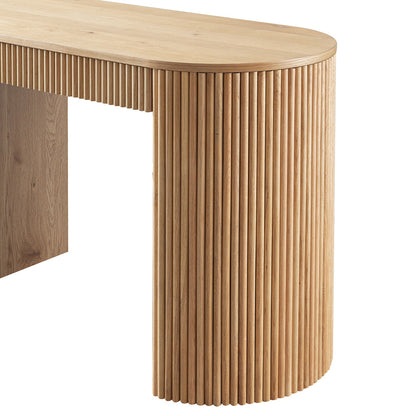 Bureau Maru à 1 tiroir, chêne