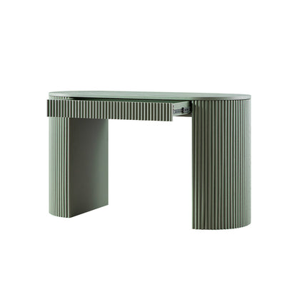 Bureau Maru à 1 tiroir, vert sauge