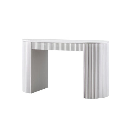 Bureau Maru à 1 tiroir, blanc délavé