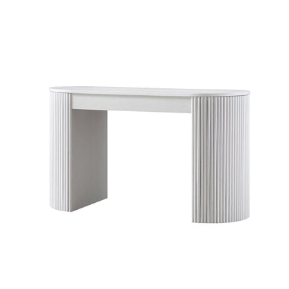 Bureau Maru à 1 tiroir, blanc délavé