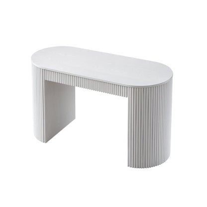 Bureau Maru à 1 tiroir, blanc délavé