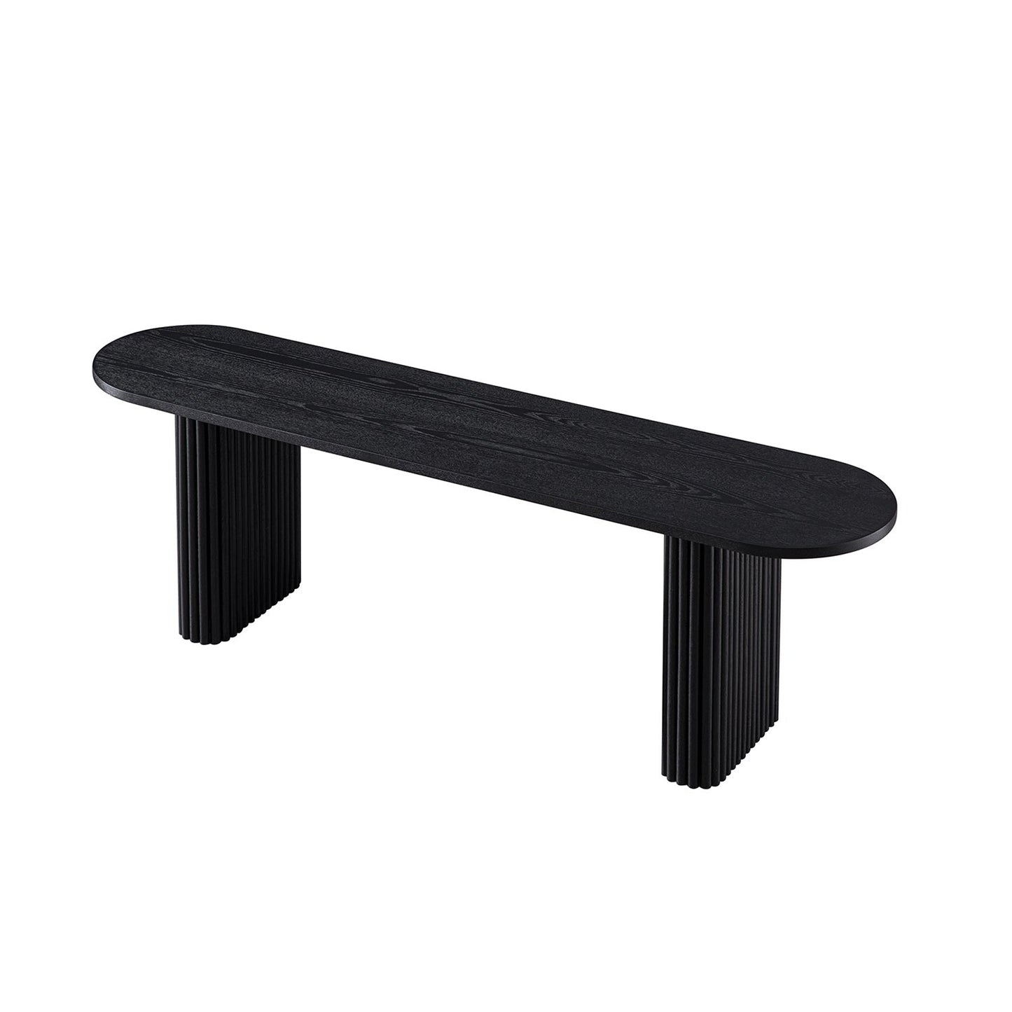 Banc de salle à manger Maru 150 cm, noir