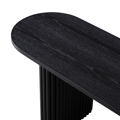 Banc de salle à manger Maru 150 cm, noir