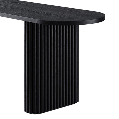Banc de salle à manger Maru 150 cm, noir