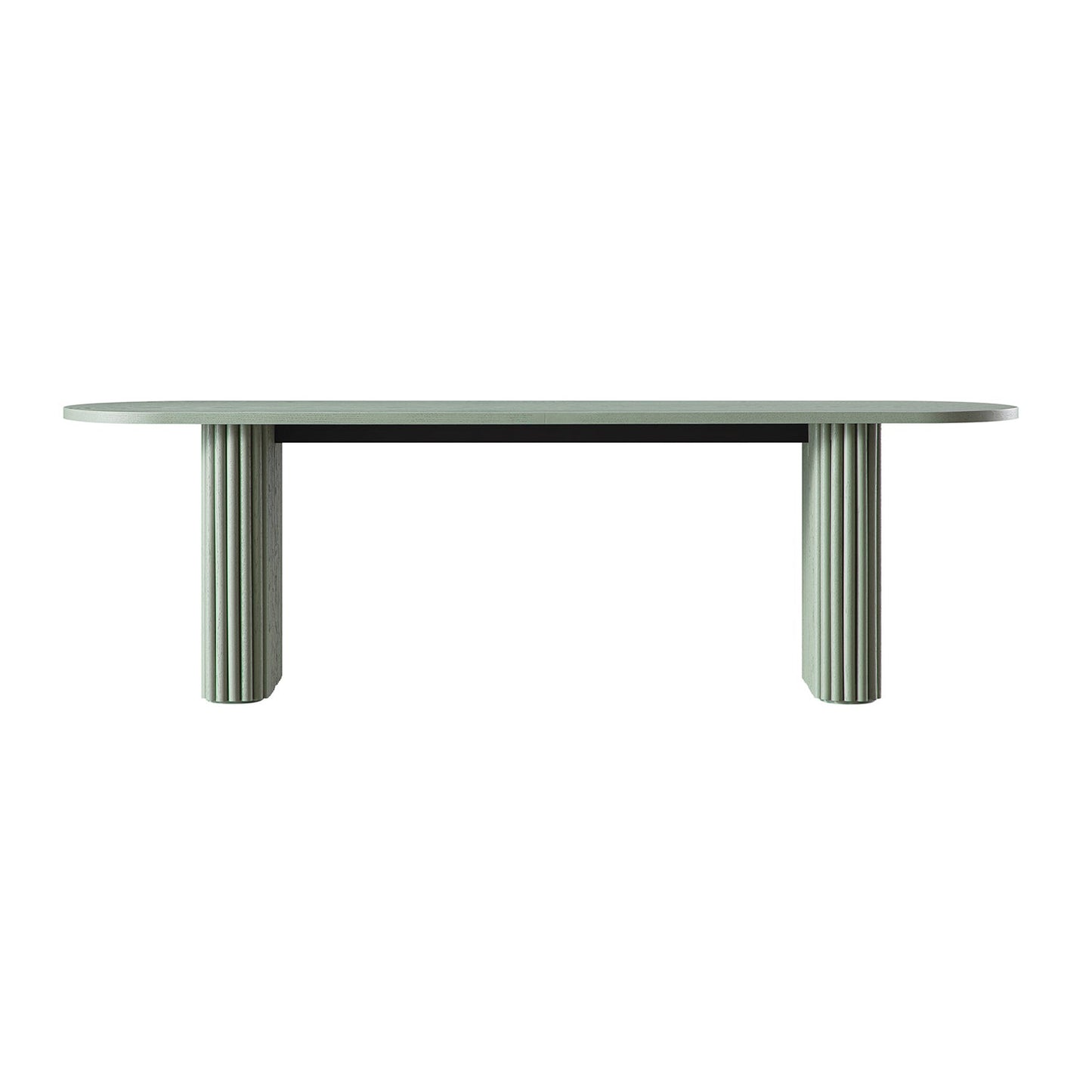 Banc de salle à manger Maru 150 cm, vert sauge