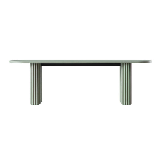 Banc de salle à manger Maru 150 cm, vert sauge