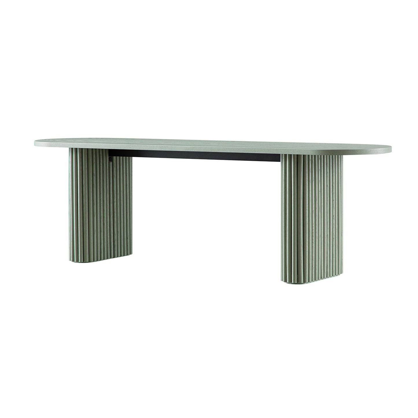 Banc de salle à manger Maru 150 cm, vert sauge