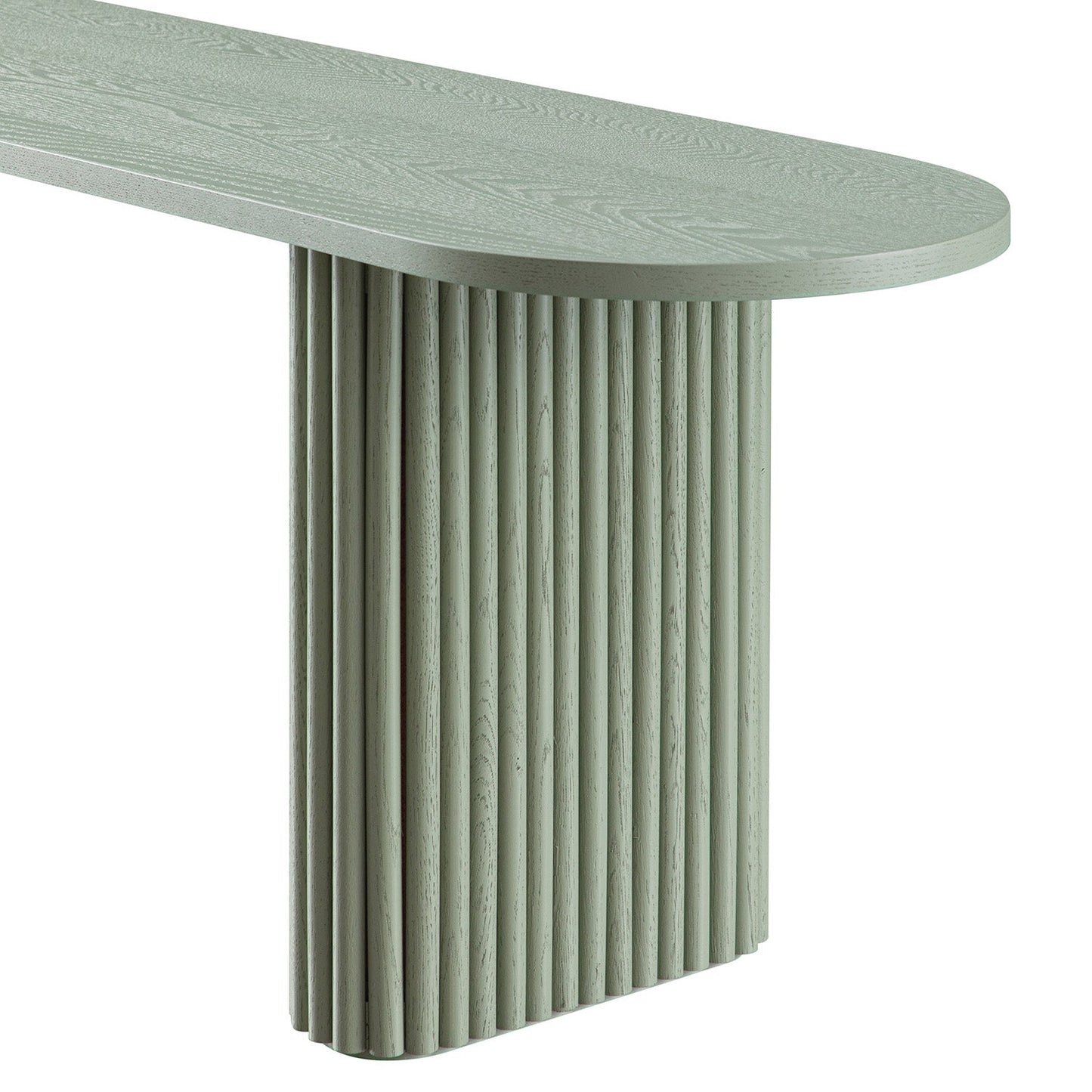 Banc de salle à manger Maru 150 cm, vert sauge