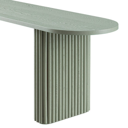 Banc de salle à manger Maru 150 cm, vert sauge