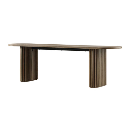 Banc de salle à manger Maru 150 cm, chêne argenté