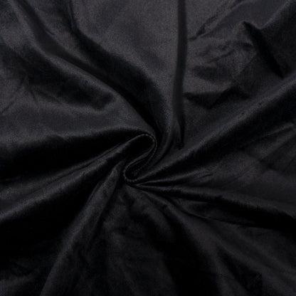 Canapé-lit gigogne 3 en 1 en velours noir 63,8 cm avec rangement latéral pour salon