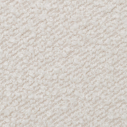 Canapé 2 places KINWELL en tissu bouclé avec coussins