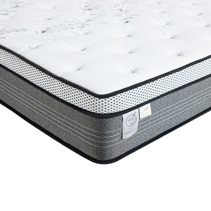 Matelas hybride de luxe TRANQUIL Harvey à ressorts ensachés avec mousse à mémoire de forme
