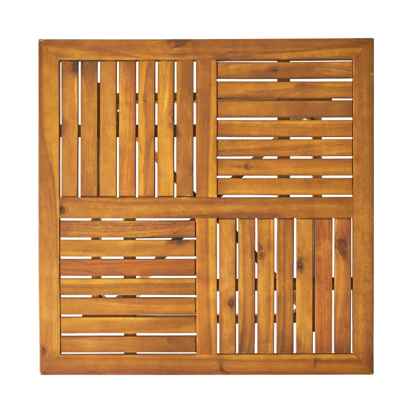 Ensemble de salle à manger d'extérieur 5 pièces en bois d'acacia Captef par Christopher Knight Home